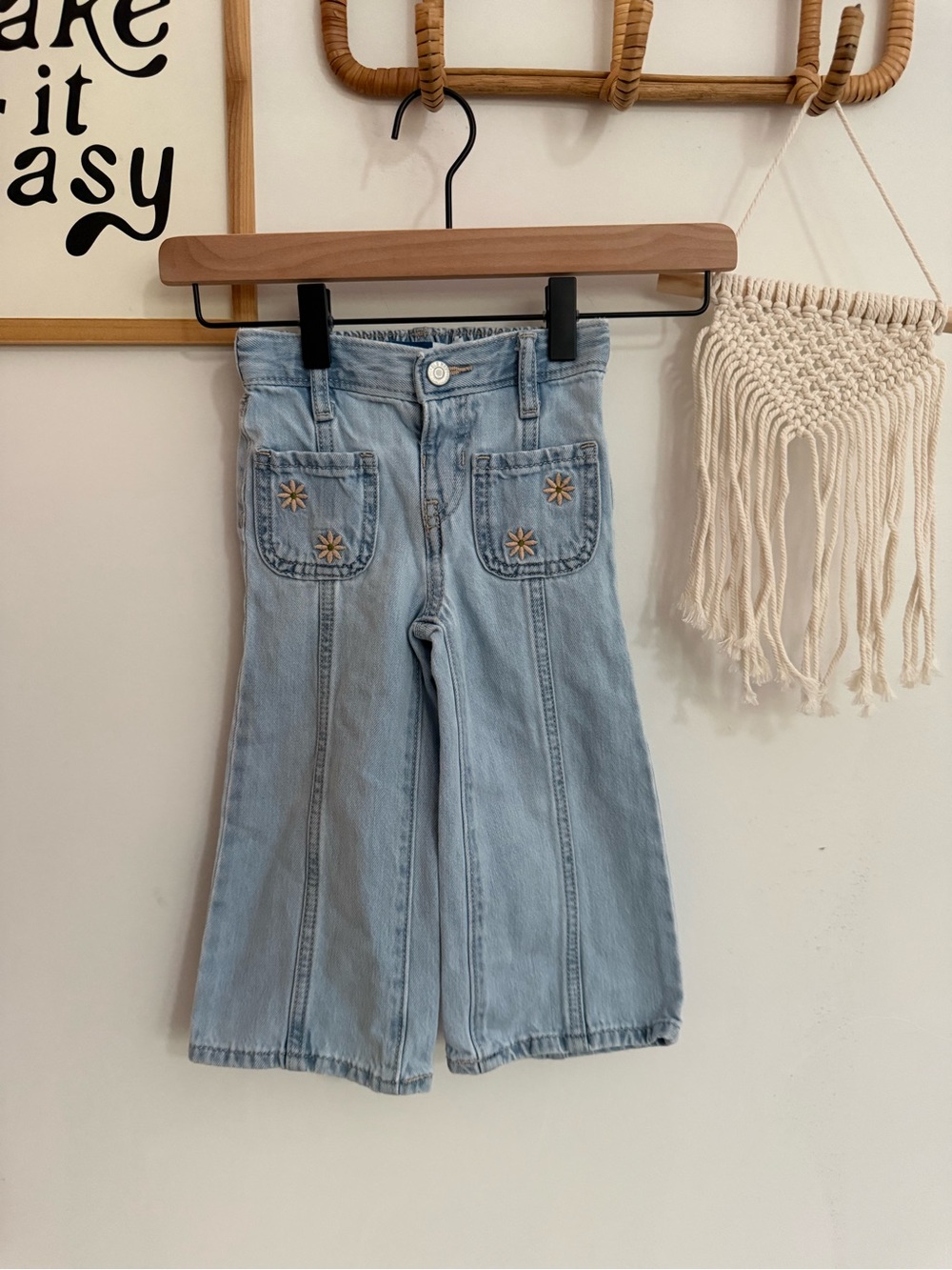 Old Navy 2T wide leg jeans